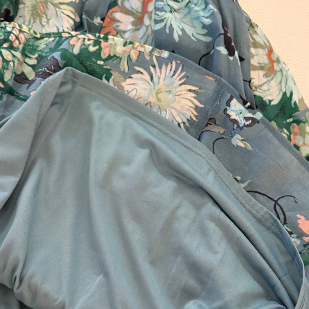 H&M Floral Deep V Maxi Dress - Picture 14 of 14
